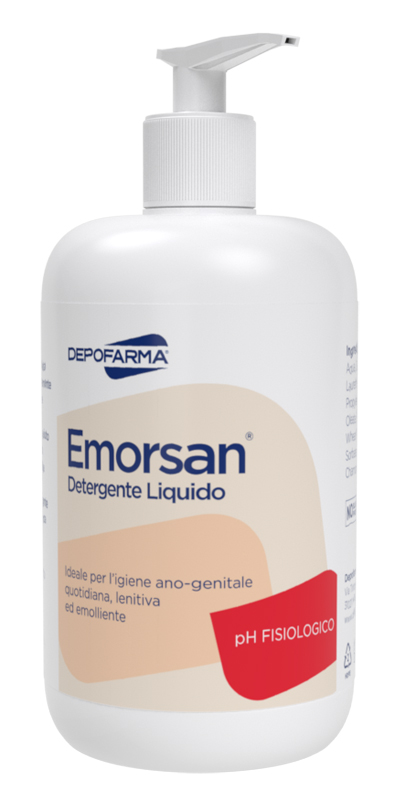 EMORSAN DETERGENTE LIQUIDO IGIENE ANO-GENITALE PH FISIOLOGICO 500 ML - farmacia187.it