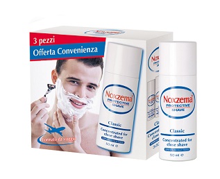 NOXZEMA PROTECTIVE SHAVE TRAVEL CLASSIC 3 X 50 ML - farmacia187.it