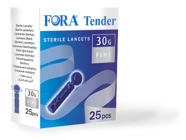 LANCETTE PUNGIDITO FORA TENDER 30 GAUGE 25 PEZZI - farmacia187.it