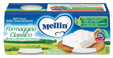 MELLIN BABY FORMAGGINO CLASSICO 2 X 80 G - farmacia187.it