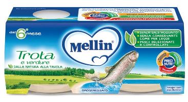 MELLIN OMOGENEIZZATO TROTA 2 X 80 G - farmacia187.it