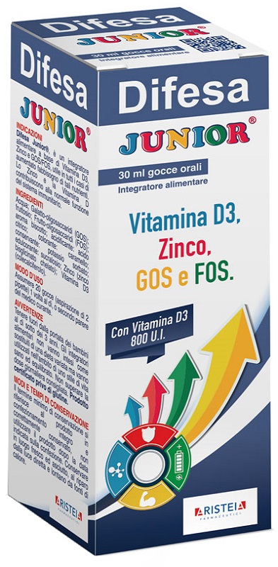 DIFESA JUNIOR GOCCE ORALI 30 ML - farmacia187.it