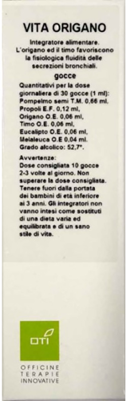 VITA ORIGANO GOCCE 30ML - farmacia187.it