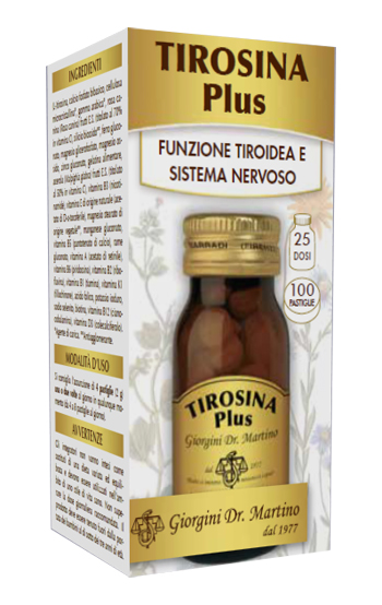 TIROSINA PLUS 100 PASTIGLIE - farmacia187.it