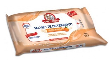 SANO E BELLO SALVIETTE DETERGENTI AI FIORI D'AGRUMI 50 PEZZI - farmacia187.it
