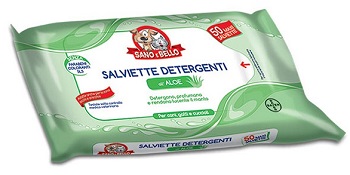 SANO E BELLO SALVIETTE DETERGENTI ALL'ALOE 50 PEZZI - farmacia187.it