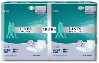 LINES SPECIALIST SAGOMATO MAXI 30 PEZZI - farmacia187.it