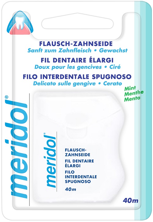 MERIDOL EXPANDED FILO INTERDENTALE 40 METRI - farmacia187.it