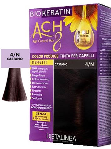 BIOKERATIN ACH8 COLOR PRODIGE 4/N CASTANO - farmacia187.it