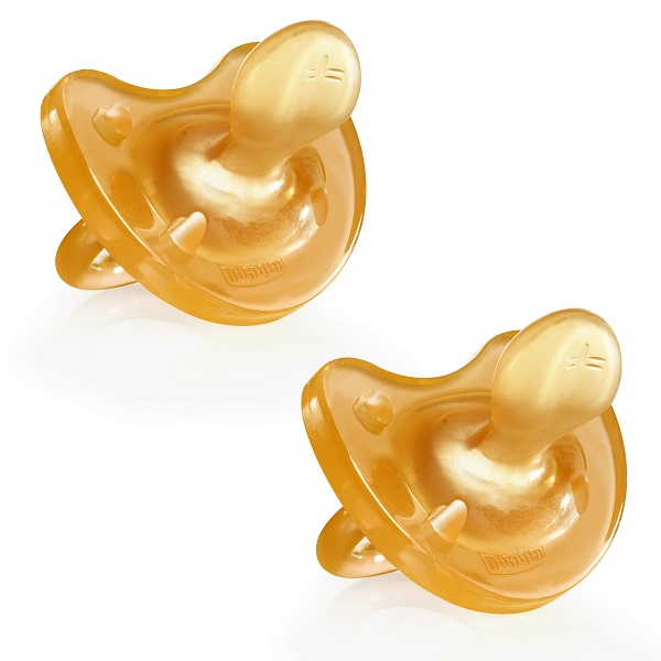 CHICCO GOMMOTTO IN CAUCCIU' 0-6 MESI 2 PEZZI - farmacia187.it