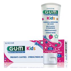 GUM KIDS DENTIFRICIO 2/6 FLUORO 500 PPM - farmacia187.it