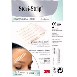 CEROTTO PER SUTURA STERISTRIP STRISCIA 3 X 75 MM 10 PEZZI - farmacia187.it