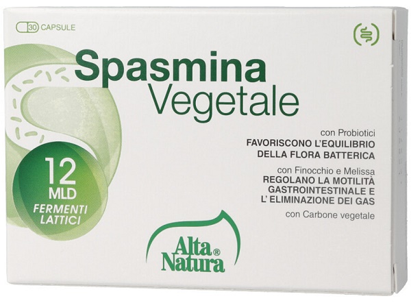 SPASMINA VEGETALE 30 CAPSULE - farmacia187.it