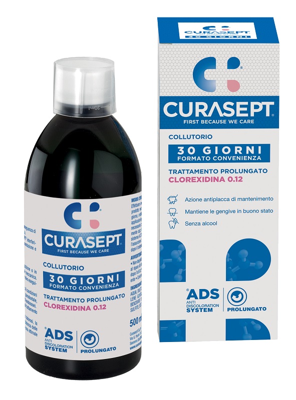 CURASEPT ADS COLLUTORIO 0,12 500 ML - farmacia187.it