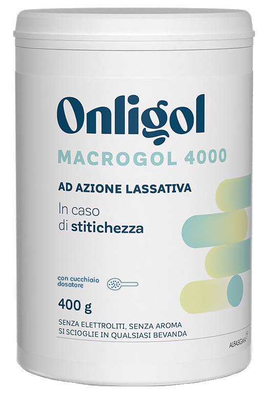 ONLIGOL MACROGOL 4000 400 G SENZA ZUCCHERO - farmacia187.it