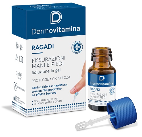 DERMOVITAMINA RAGADI GEL MANI E PIEDI 7 ML - farmacia187.it