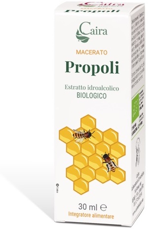CAIRA PROPOLI MACERATO IDROALCOLICO BIO GOCCE 30 ML - farmacia187.it