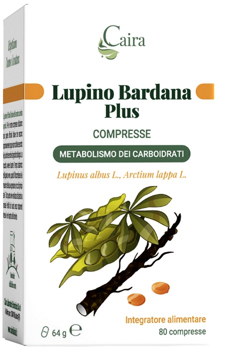 CAIRA LUPINO BARDANA PLUS 80 COMPRESSE DA 0,8 G - farmacia187.it