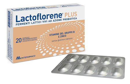 LACTOFLORENE PLUS 20 CAPSULE GASTRORESISTENTI - farmacia187.it