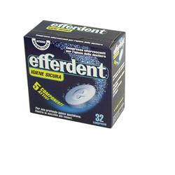 EFFERDENT PULIZIA DENTIERE 90 COMPRESSE EFFERVESCENTI - farmacia187.it