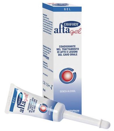 AFTAGEL EMOFORM GEL PER IGIENE DENTALE 8 ML - farmacia187.it