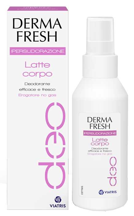 DERMAFRESH IPERSUDORAZIONE LATTE CORPO DEODORANTE 100 ML - farmacia187.it