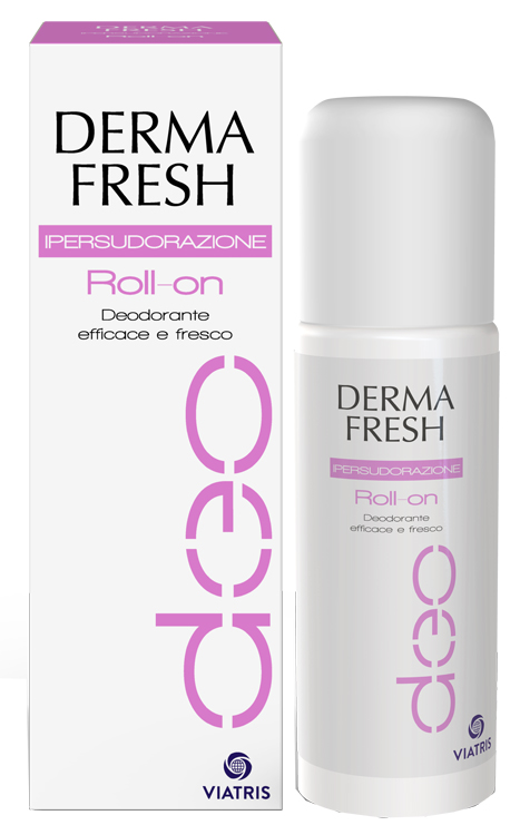 DERMAFRESH IPERSUDORAZIONE ROLL ON DEODORANTE 75 ML - farmacia187.it