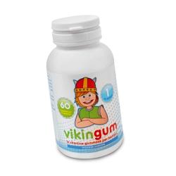 VIKINGUM MULTIVITAMINICO PER BAMBINI 60 CARAMELLE GOMMOSE 120 G - farmacia187.it