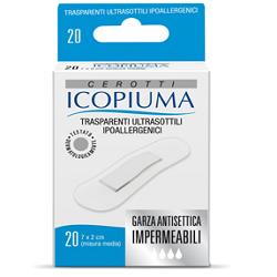 ICOPIUMA CEROTTO TRASPARENTE MEDIO 20 PEZZI - farmacia187.it