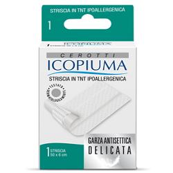 ICOPIUMA CEROTTO STRISCE IN TESSUTO NON TESSUTO 6X50 CM 1 PEZZO - farmacia187.it