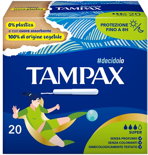 TAMPAX BLUE BOX SUPER 20 PEZZI - farmacia187.it