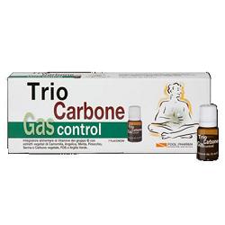 TRIOCARBONE GAS CONTROL 7 FLACONCINI 10 ML - farmacia187.it