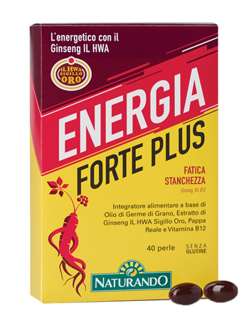 ENERGIA FORTE PLUS 40 SOFTGEL - farmacia187.it