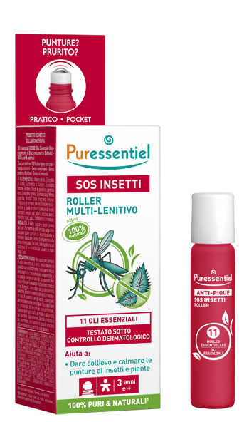 PURESSENTIEL ROLL LENITIVO INSETTI 5 ML - farmacia187.it