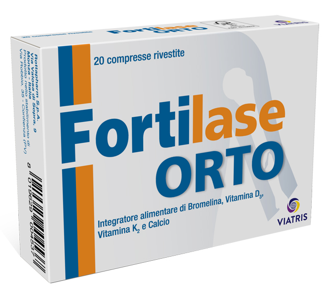 FORTILASE ORTO 20 COMPRESSE RIVESTITE - farmacia187.it