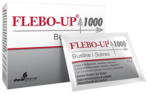 FLEBO-UP 1000 18 BUSTINE 4,5 G - farmacia187.it