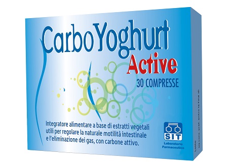 CARBOYOGHURT ACTIVE 30 COMPRESSE - farmacia187.it