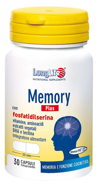 LONGLIFE MEMORY PLUS 30 CAPSULE FOTOPROTETTE - farmacia187.it