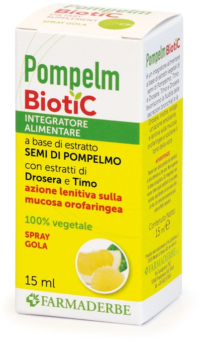 POMPELMBIOTIC SPRAY ORALE 15 ML - farmacia187.it