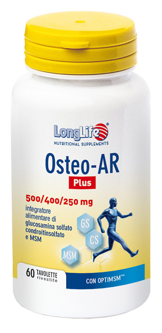 LONGLIFE OSTEO-AR PLUS 60 TAVOLETTE RIVESTITE - farmacia187.it