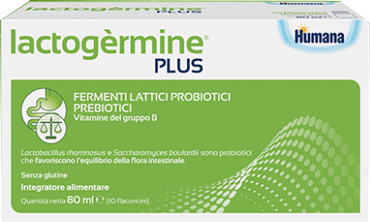 LACTOGERMINE PLUS FERMENTI LATTICI 10 FLACONCINI - farmacia187.it
