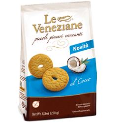 LE VENEZIANE BISCOTTI COCCO 250 G - farmacia187.it