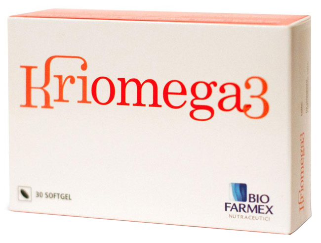 KRIOMEGA 3 30 CAPSULE SOFTGEL - farmacia187.it