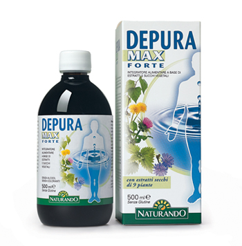 DEPURA MAX FORTE 500 ML - farmacia187.it