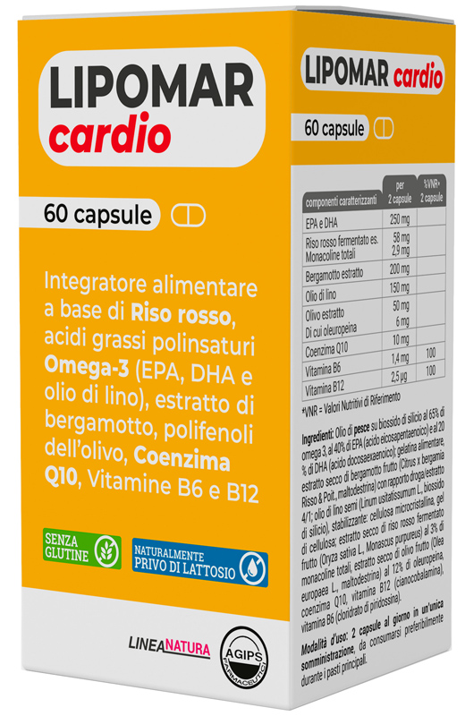 LIPOMAR CARDIO 60 CAPSULE - farmacia187.it