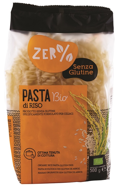 ZERO% GLUTINE PASTA RISO FUSILLI SENZA GLUTINE BIO 500 G - farmacia187.it