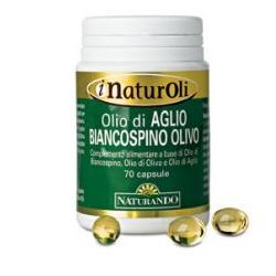 NATUROLI OLIO DI AGLIO BIANCOSPINO OLIVO 70 SOFTGEL - farmacia187.it