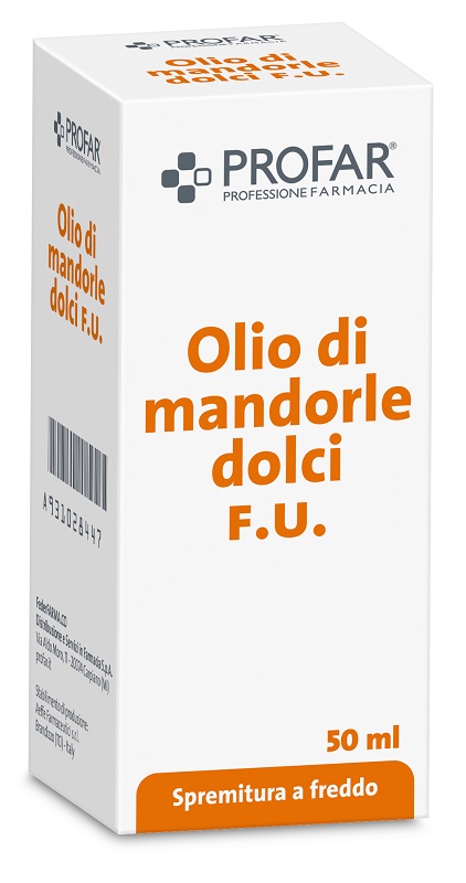 OLIO DI MANDORLE DOLCI FU 50 ML PROFAR - farmacia187.it