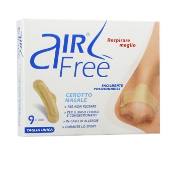 AIRFREE CEROTTO NASALE 9PEZZI - farmacia187.it