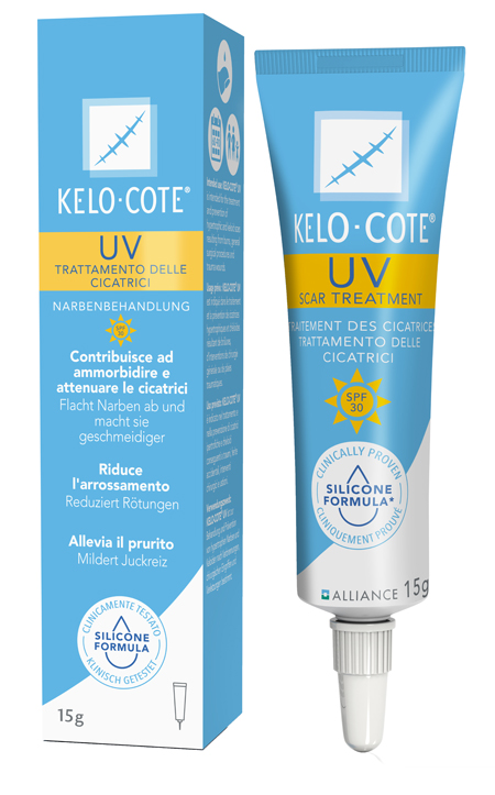 GEL CICATRICI KELO COTE UV SPF30 15 G - farmacia187.it